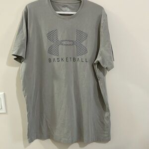 Under Armour Gray Short Sleeve Performance Tee